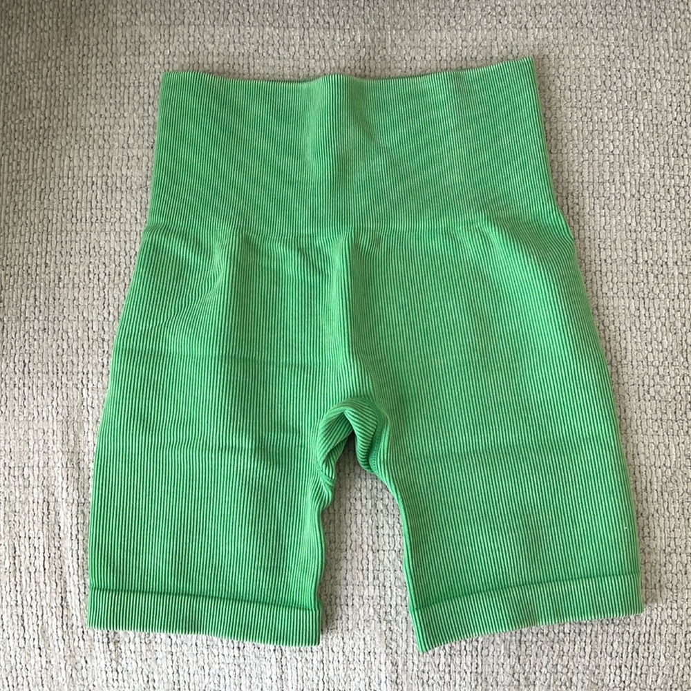 JoyLab high-waisted bike shorts NWOT